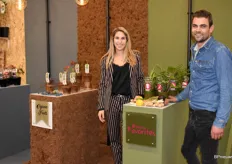 Michelle van Oosten en Sjors Boers van BoGreen – Plantmakers bij hun brand Fruticos Favorites.